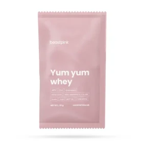 Yum Yum Whey - BeastPink (karamelová sušienka, 30 g) (62863-8-30g-caramelbiscuit)