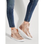 GUESS tenisky Janis Metallic High-Top Sneakers 36