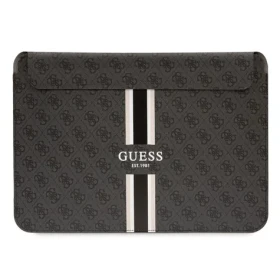Guess PU 4G Printed Stripes Computer Sleeve 16 čierna (3666339120528)