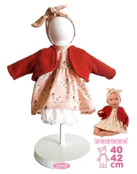 Llorens M740-015 oblečok pre bábiku bábätko NEW BORN veľkosti 40-42 cm