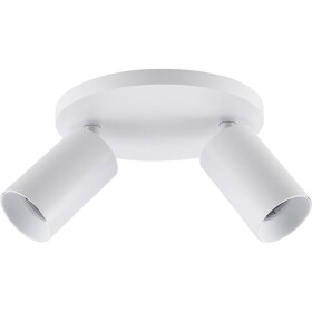 Deko Light 348253 Can Tilt rund, 2x 7,5 W GU10, Weiß Stropné svítidlo GU10 7.5 W biela; 348253