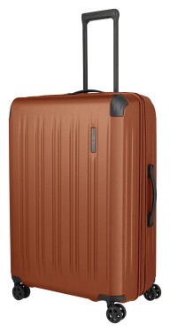 Veľký škrupinový kufor na kolieskach Travelite Dynamiic L exp Copper