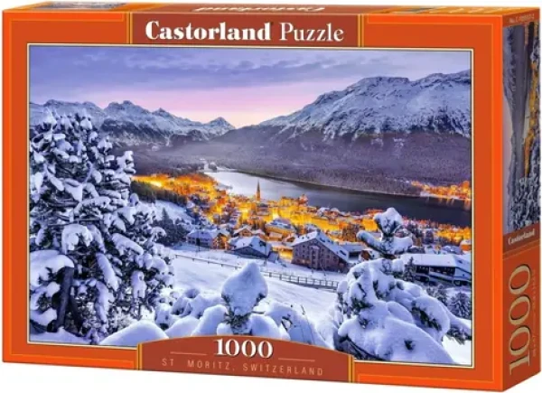 Castorland 105557-2 Puzzle St. Moritz, Švajčiarsko