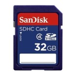 SanDisk SDHC 32GB / Class 4 / čítanie/zápis 4.5/7 MB/s / vhodné pre HD (SDSDB-032G-B35)