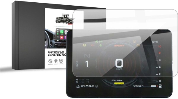 GrizzGlass Folia ceramiczna GrizzGlass CarDisplay Protection do CFMOTO 800MT EXPLORER 8"