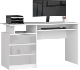 Fabryka Mebli Akord CLP Srebrne z połyskiem 135 cm x 60 cm