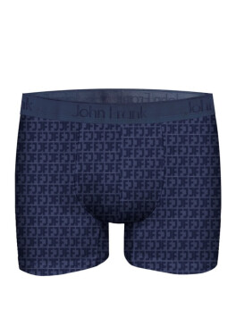 Pánske boxerky John Frank JFBJACQ22 XL Tm. modrá