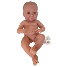 Llorens 73898 NEW BORN HOLČIČKA - realistická bábika bábätko s celovinylovým telom - 40 cm