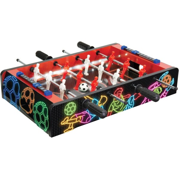 Sparkys Elektronický arkádový stolný futbal Neon