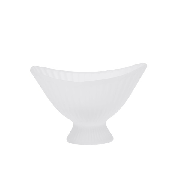 Ferm Living Designová misa Fountain Glass Frosted Small