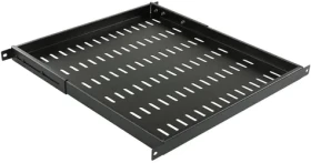 Lanview RAS800BL čierna / Polica do racku / 19" / 0,5 U / nosnosť 50 kg / hĺbka 470 mm (RAS800BL)