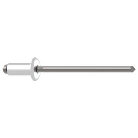 Gesipa 1433487 slepý nit (Ø x d) 4 mm x 10 mm ocel hliník hliník Blindniet Al/St 4x10mm Standard KS 5,0-6,5mm 500 ks; 1433487