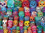 EUROGRAPHICS Puzzle Tradičné mexické lebky