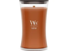 Woodwick Saffron Smoke sviečka veľká (5038581182360)