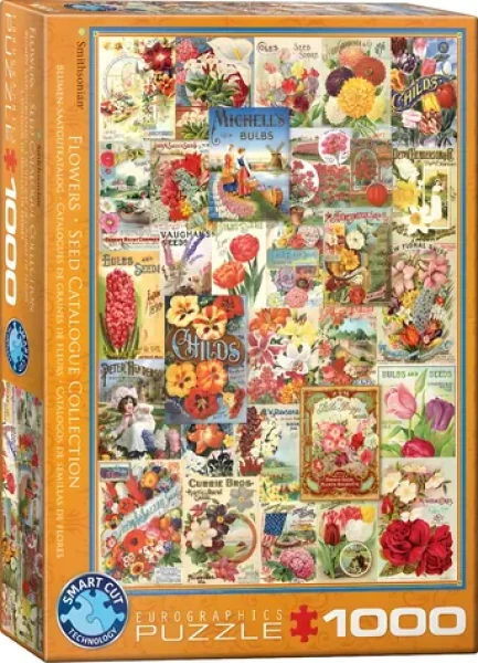 EUROGRAPHICS Puzzle Katalóg semienok: Kvety