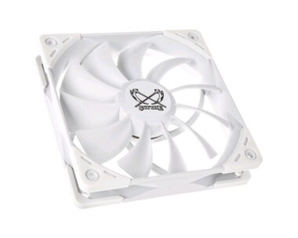 Scythe Kaze Flex 120 White PWM 1200rpm / 120 mm / 24.9 dB @ 1200 RPM / PWM (KF1225FD12W-P)