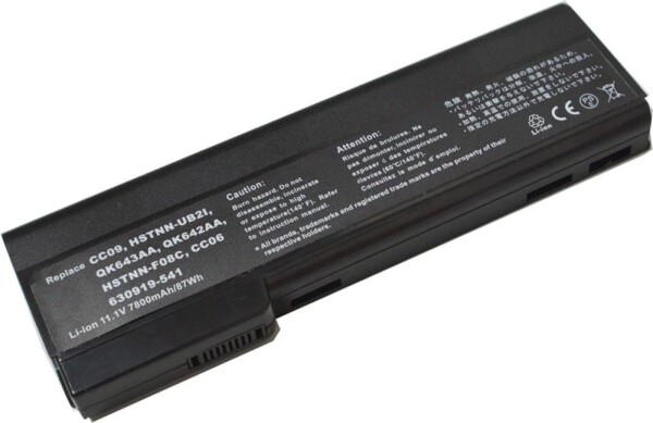 MicroBattery 9 Cell, Li-ion, 11.1V, 7800 mAh, 87 Wh (MBI3000)