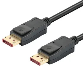 Techly DisplayPort 1.4 kábel čierna / Prípojný kábel / DisplayPort - DisplayPort / 3 m / 8K / 240 Hz (ICOC-DSP-A14-030NT)