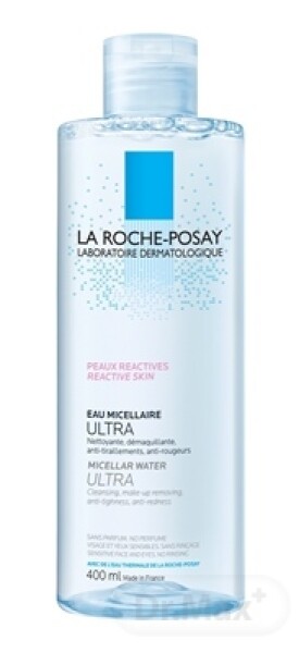 LA ROCHE-POSAY Ultra micelárna voda pre veľmi citlivú a reaktívnu pleť 400 ml