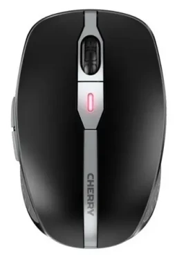 Cherry MW 9100 čierna / Bezdrôtová myš / Bluetooth 4.0 a 2,4 GHz / 1000-2400 DPI / USB-C nabíjanie (JW-9100-2)