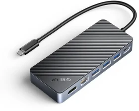 Orico OM28PR-G2-BK-EP čierna / Dokovacia stanica / s boxom pre M.2 NVMe/SATA SSD / USB-C (OM28PR-G2-BK-EP)