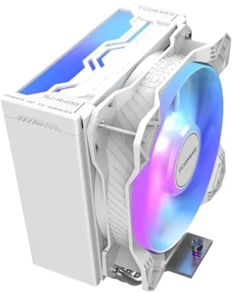 Tcomas SJ-R400 4HP biela / Chladič CPU (SJR400 4HP WH)