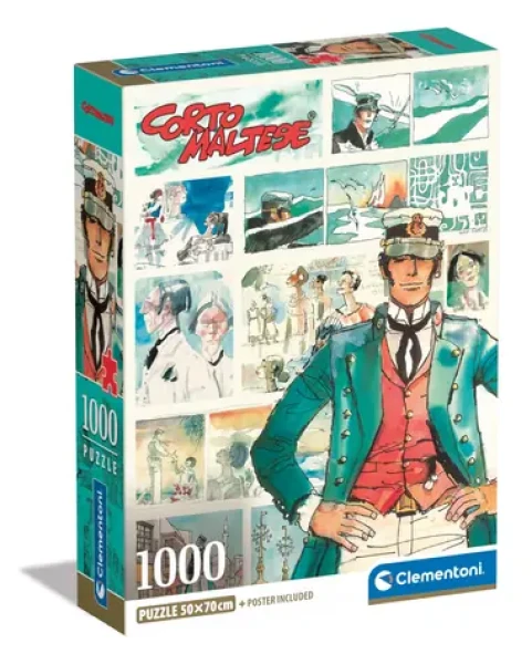 Clementoni PUZZLE Corto Maltese: Dobrodružný námorník