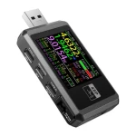 FNIRSI FNB48P čierny / USB tester nabíjania / USB-C, USB-A, Micro USB / PD, QC / 6,5 A (FNB48P)