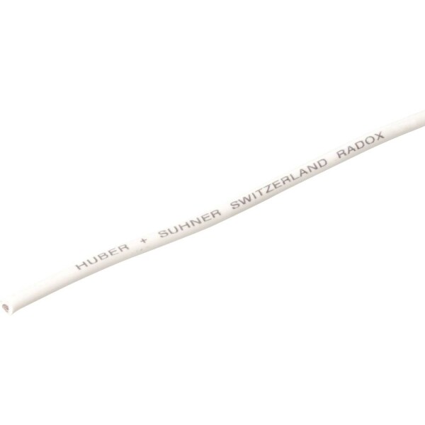 Huber+Suhner 12560293 opletenie / lanko, Radox® 155, 1 x 10 mm², biela, metrový tovar; 12560293