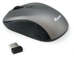 Equip Cestovná myš šedá / Bezdrôtová myš / optická / 1600 DPI / 2,4 GHz / USB nano prijímač (245109)