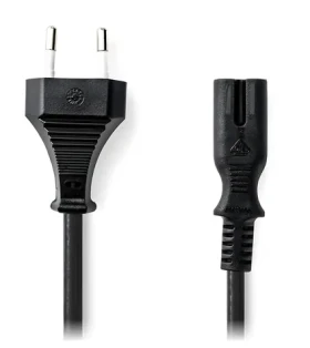 Nedis napájací kábel Euro - IEC-320-C7 čierny / Napájací kábel / priamy konektor / 230 V / 5 m (CEGL11040BK50)