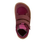 Dievčenské barefoot topánky TEX AUTUMN Bordeaux Froddo G3110266-7 - 31