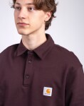 Carhartt WIP Polo Sweat Palisander S