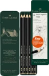 Faber-Castell Pitt Graphite Matt Grafitová ceruzka - plechová krabička 6 ks (115207)