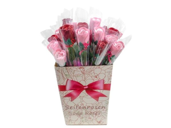 Accentra - Mydlová ruža na stonke Mydlová ruža na stonke 5 g Farba: Ružová