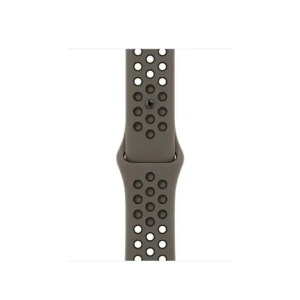 Apple Watch 41mm olivovošedo-čierna / Nike športový remienok (MPGT3ZM/A)