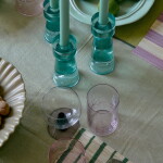 HK living Pohár Tube Blush 400 ml