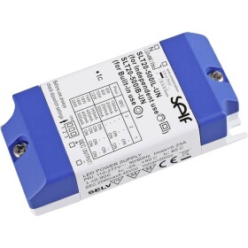 Self Electronics SLT20-500IL-UN LED driver konštantný prúd 20 W 150 - 500 mA 2.0 - 42.0 V/DC schválenie nábytku, bez možnosti stmievania, ochrana proti prepätiu; SLT20-500IL-UN