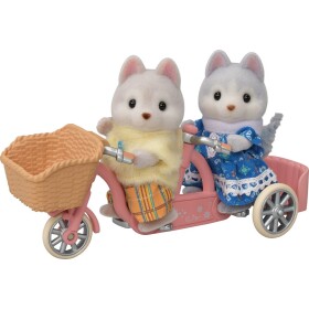 Sylvanian Families Tandemové kolo pre Husky súrodenca