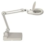 Maul Viso biela / Lupová stolná LED lampa / 3 dioptrie / 660 lm / 6500K / CRI 80 (8263502)
