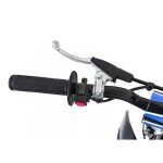 Mamido Detská benzínová motorka RamiGO ULTRA 66 125CC modrá