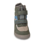 Chlapčenské zimné barefoot topánky RODRIGO GRIS, PRO-tex, Protetika, sivá - 22