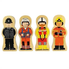 Bigjigs Toys Drevené puzzle profesie