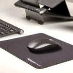 Fellowes BREYTA XL čierna / Podložka pod myš / 280 x 210 mm / Antimikrobiálna úprava Microban