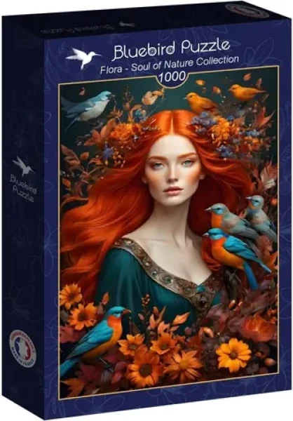 BlueBird Puzzle Flora