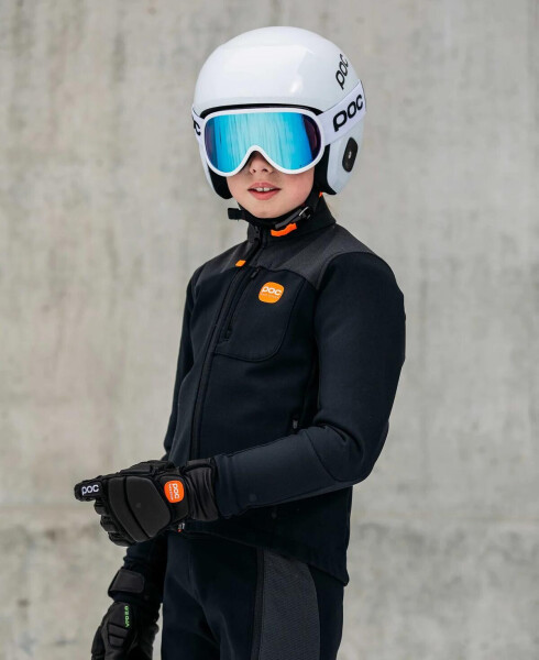 Detská lyžiarska bunda PC5102510021401 JACKET JR - Poc Race 140 černá