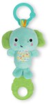 BRIGHT STARTS Hračka s melódiou na C krúžku Tug Tunes™ slon 0m+