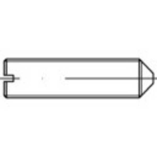 TOOLCRAFT 1061146 závitový kolík M8 12 mm nerezová ocel A4 25 ks; 1061146