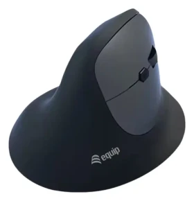 Equip 245120 čierna / Ergonomická myš / 2.4GHz + Bluetooth / 6 tlačidiel / 1600 DPI / 500 mAh (245120)