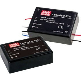 MEAN WELL LDH-45B-350WDA LED driver konštantný prúd 44.1 W 350 mA 36 - 126 V/DC stmievateľný, dali, ochrana proti prepätiu, prepätia; LDH-45B-350WDA